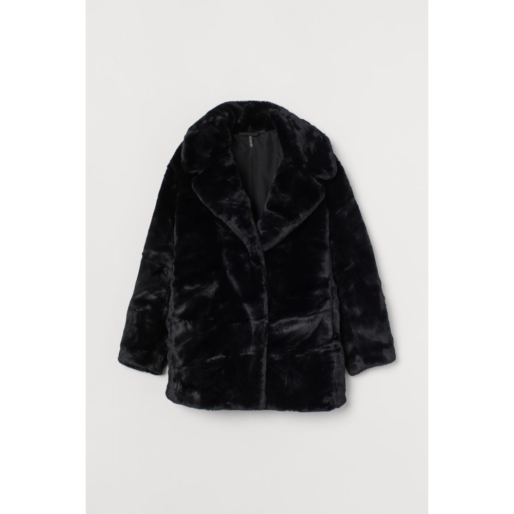 H&M DIVIDED Faux Fur Jacket